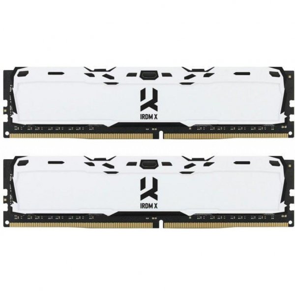 Модуль пам'яті до комп'ютера DDR4 16GB (2x8GB) 3000 MHz IRDM White Goodram (IR-XW3000D464L16S/16GDC)