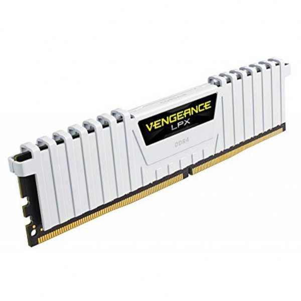 Модуль пам'яті до комп'ютера DDR4 16GB (2x8GB) 3200 MHz LPX White CORSAIR (CMK16GX4M2B3200C16W)