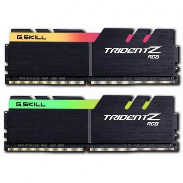 Модуль пам'яті до комп'ютера DDR4 16GB (2x8GB) 3600 MHz TridentZ RGB Black G.Skill (F4-3600C19D-16GTZRB)