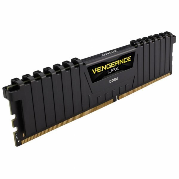 Модуль пам'яті до комп'ютера DDR4 16GB (2x8GB) 3600 MHz Vengeance LPX Black Corsair (CMK16GX4M2Z3600C18)