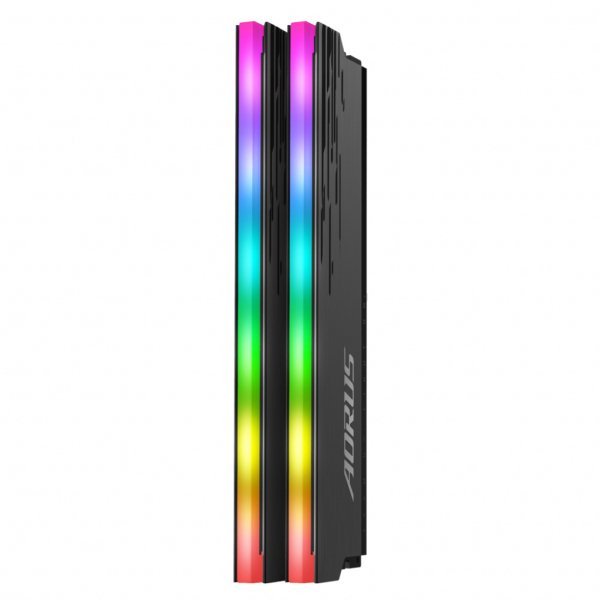 Модуль пам'яті до комп'ютера DDR4 16GB (2x8GB) 3733 MHz AORUS RGB Fusion 2.0 Memory boost Gigabyte (GP-ARS16G37D)