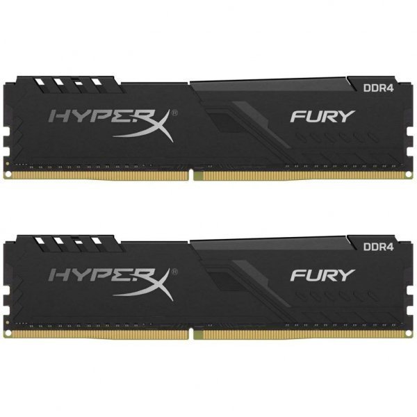 Модуль пам'яті до комп'ютера DDR4 16GB (2x8GB) 3733 MHz HyperX Fury Black Kingston (HX437C19FB3K2/16) Модуль пам'яті до комп'ютера DDR4 16GB (2x8GB) 3733 MHz HyperX Fury Black Kingston (HX437C19FB3K2/16)