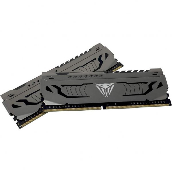 Модуль пам'яті до комп'ютера DDR4 16GB (2x8GB) 3733 MHz Viper Steel Gray Patriot (PVS416G373C7K) Модуль пам'яті до комп'ютера DDR4 16GB (2x8GB) 3733 MHz Viper Steel Gray Patriot (PVS416G373C7K)