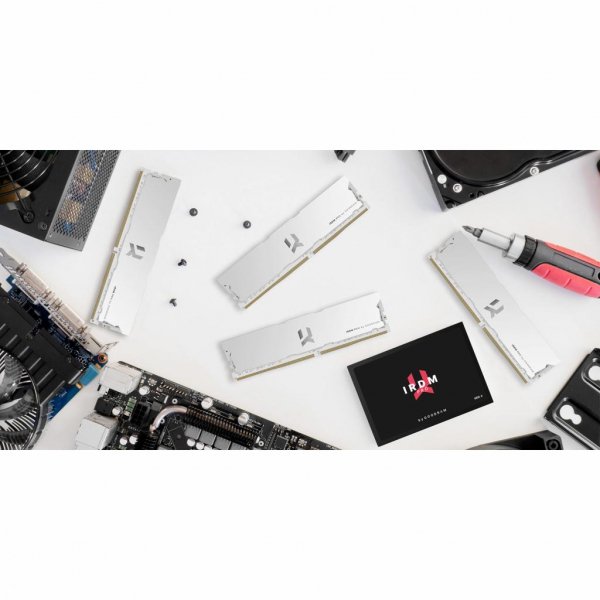 Модуль пам'яті до комп'ютера DDR4 16GB (2x8GB) 4000 MHz IRDM PRO White GOODRAM (IRP-W4000D4V64L18S/16GDC) Модуль пам'яті до комп'ютера DDR4 16GB (2x8GB) 4000 MHz IRDM PRO White GOODRAM (IRP-W4000D4V64L18S/16GDC)