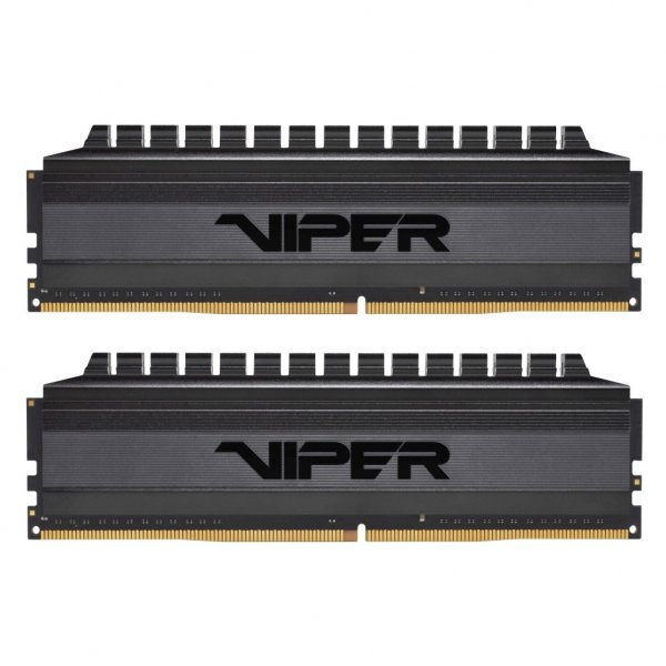 Модуль пам'яті до комп'ютера DDR4 16GB (2x8GB) 4000 MHz Viper 4 Blackout Patriot (PVB416G400C9K)