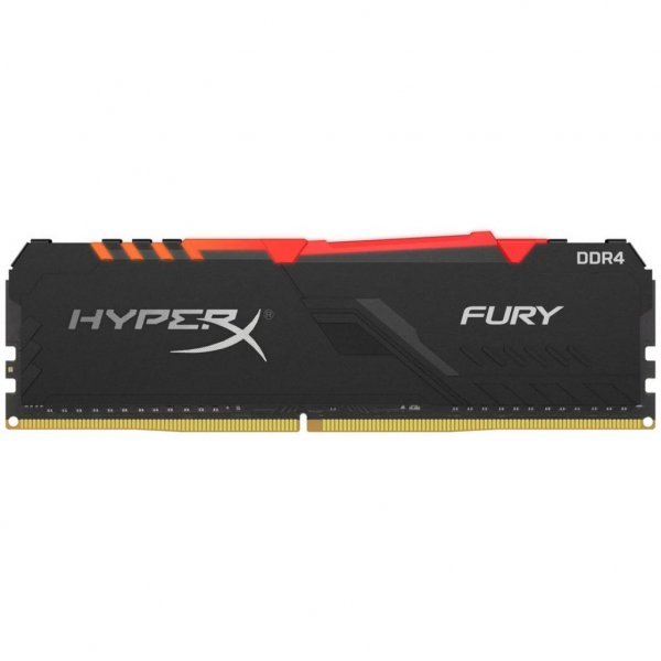 Модуль пам'яті до комп'ютера DDR4 16GB 3200 MHz HyperX FURY RGB Kingston (HX432C16FB3A/16)
