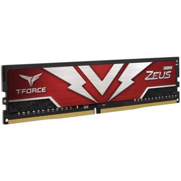 Модуль пам'яті до комп'ютера DDR4 16GB 3200 MHz T-Force Zeus Red Team (TTZD416G3200HC2001) Модуль пам'яті до комп'ютера DDR4 16GB 3200 MHz T-Force Zeus Red Team (TTZD416G3200HC2001)