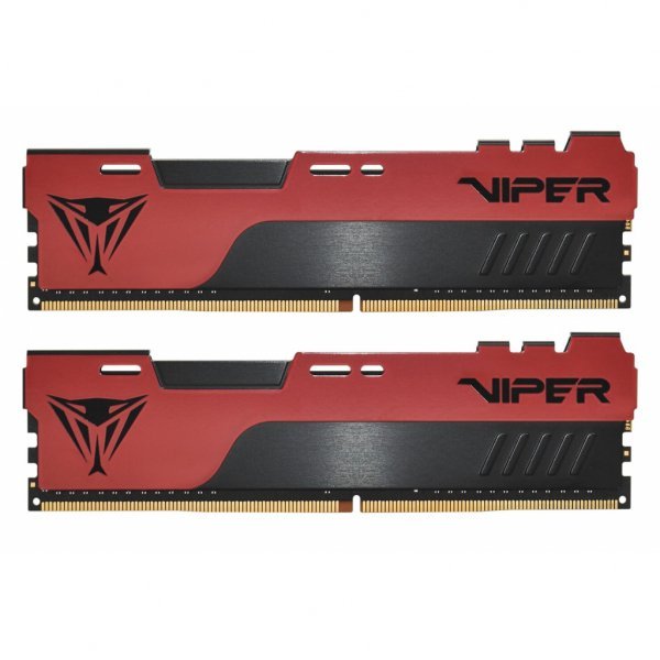 Модуль пам'яті до комп'ютера DDR4 16GGB (2x8GB) 3600 MHz Viper Elite II Red Patriot (PVE2416G360C0K)