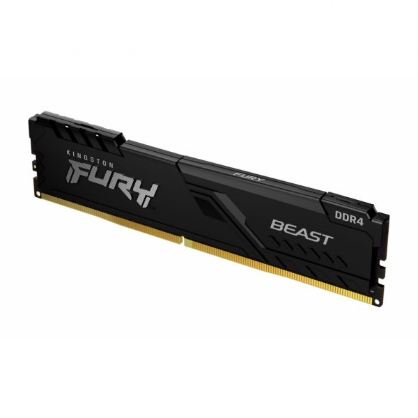 Модуль пам'яті до комп'ютера DDR4 32GB 2666 MHz Fury Beast Black HyperX (Kingston Fury) (KF426C16BB/32)