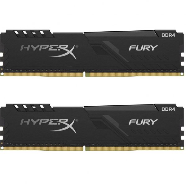 Модуль пам'яті до комп'ютера DDR4 32GB (2x16GB) 2400 MHz HyperX FURY Black Kingston (HX424C15FB3K2/32) Модуль пам'яті до комп'ютера DDR4 32GB (2x16GB) 2400 MHz HyperX FURY Black Kingston (HX424C15FB3K2/32)