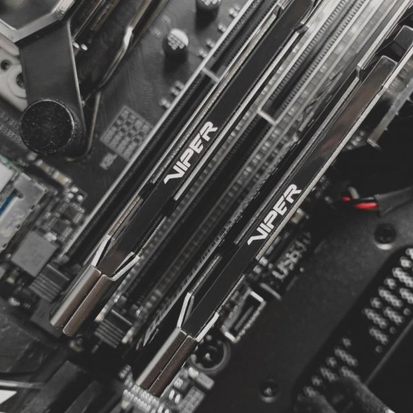 Модуль пам'яті до комп'ютера DDR4 32GB (2x16GB) 3000 MHz Viper Steel Patriot (PVS432G300C6K)