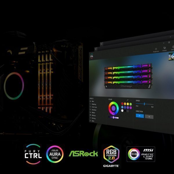 Модуль пам'яті до комп'ютера DDR4 32GB (2x16GB) 3200 MHz Fury Renegade RGB HyperX (Kingston Fury) (KF432C16RB1AK2/32) Модуль пам'яті до комп'ютера DDR4 32GB (2x16GB) 3200 MHz Fury Renegade RGB HyperX (Kingston Fury) (KF432C16RB1AK2/32)