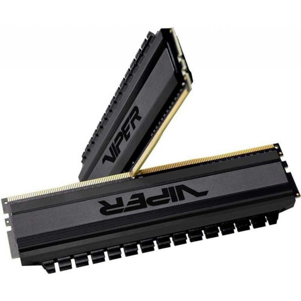 Модуль пам'яті до комп'ютера DDR4 32GB (2x16GB) 3200 MHz Viper 4 Blackout Patriot (PVB432G320C6K)