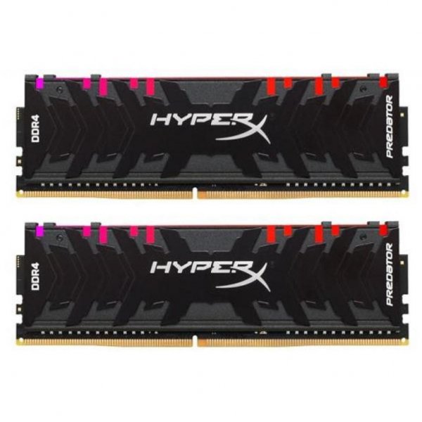 Модуль пам'яті до комп'ютера DDR4 32GB (2x16GB) 3600 MHz HyperX Predator RGB Kingston (HX436C17PB3AK2/32)