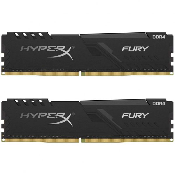 Модуль пам'яті до комп'ютера DDR4 32GB (2x16GB) 3733 MHz HyperX Fury Black Kingston (HX437C19FB3K2/32) Модуль пам'яті до комп'ютера DDR4 32GB (2x16GB) 3733 MHz HyperX Fury Black Kingston (HX437C19FB3K2/32)