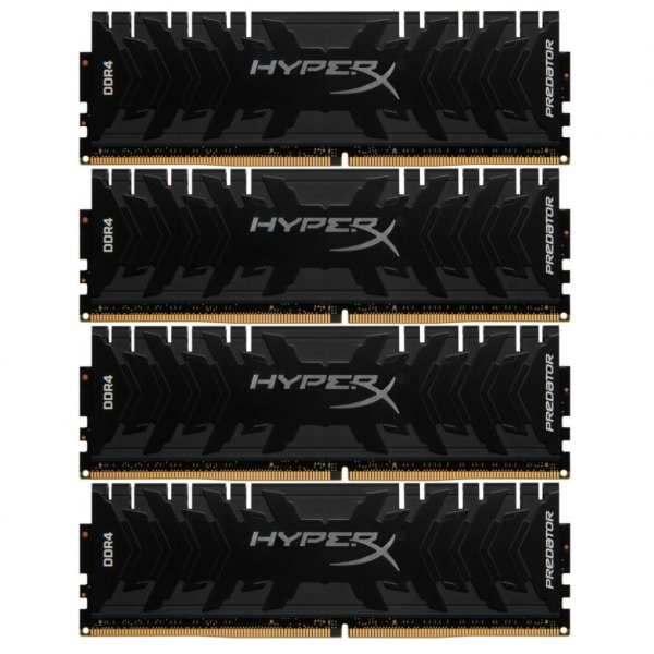 Модуль пам'яті до комп'ютера DDR4 32GB (4x8GB) 3200 MHz HyperX Predator Lifetime Kingston (HX432C16PB3K4/32) Модуль пам'яті до комп'ютера DDR4 32GB (4x8GB) 3200 MHz HyperX Predator Lifetime Kingston (HX432C16PB3K4/32)