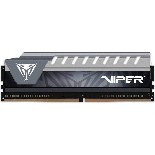 Модуль пам'яті до комп'ютера DDR4 4GB 2666 MHz Viper Elite Gray Patriot (PVE44G266C6GY)