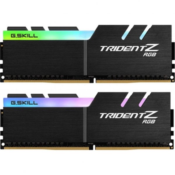 Модуль пам'яті до комп'ютера DDR4 64GB (2x32GB) 3200 MHz Trident Z RGB G.Skill (F4-3200C16D-64GTZR)
