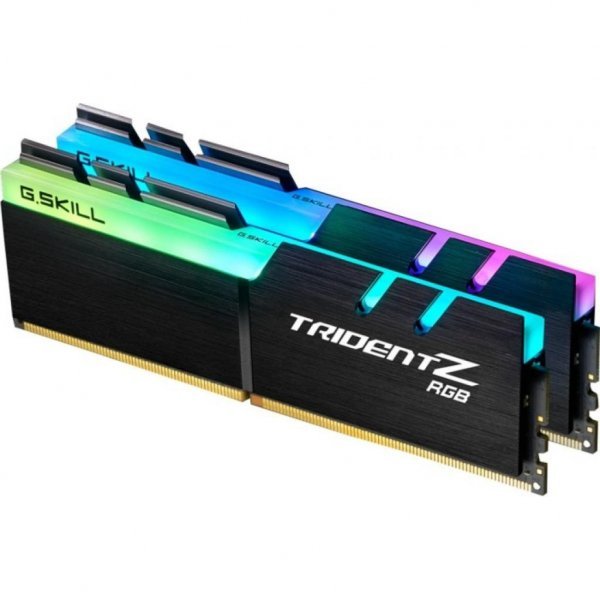 Модуль пам'яті до комп'ютера DDR4 64GB (2x32GB) 3200 MHz Trident Z RGB G.Skill (F4-3200C16D-64GTZR)