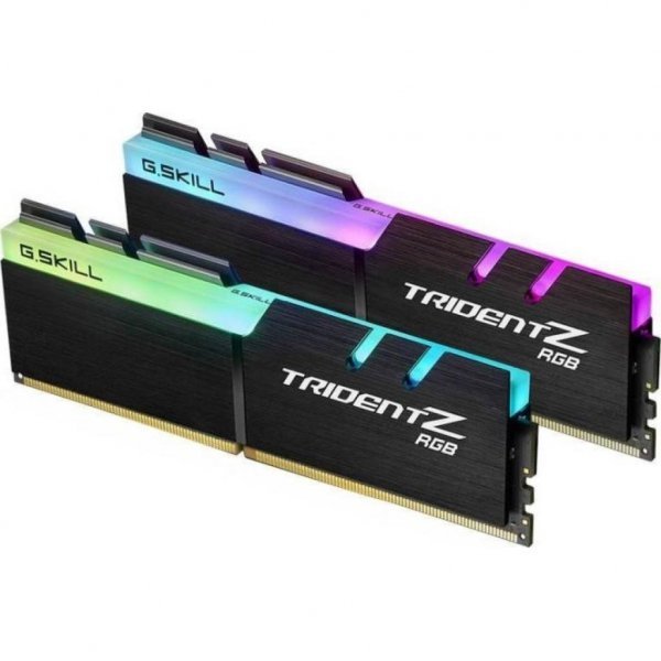Модуль пам'яті до комп'ютера DDR4 64GB (2x32GB) 3200 MHz Trident Z RGB G.Skill (F4-3200C16D-64GTZR)