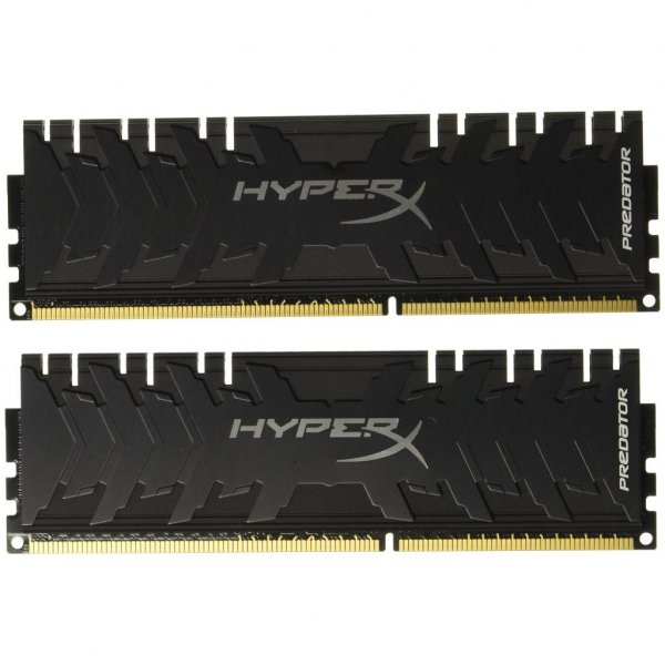 Модуль пам'яті до комп'ютера DDR4 64GB (2x32GB) 3600 MHz HyperX Predator Black Kingston (HX436C18PB3K2/64)