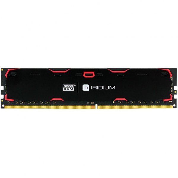 Модуль пам'яті до комп'ютера DDR4 8GB 2400 MHz Iridium Black GOODRAM (IR-2400D464L17S/8G)