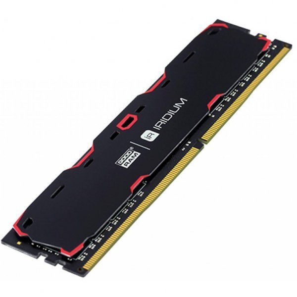 Модуль пам'яті до комп'ютера DDR4 8GB 2400 MHz Iridium Black GOODRAM (IR-2400D464L17S/8G)