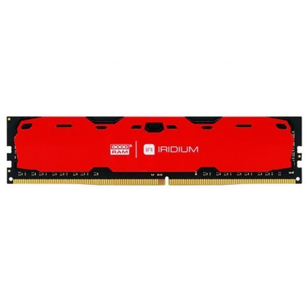 Модуль пам'яті до комп'ютера DDR4 8GB 2400 MHz Iridium Red GOODRAM (IR-R2400D464L15S/8G)