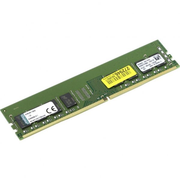 Модуль пам'яті до комп'ютера DDR4 8GB 2400 MHz Kingston (KVR24N17S8/8)