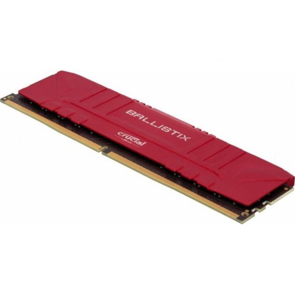 Модуль пам'яті до комп'ютера DDR4 8GB 2666 MHz Ballistix Red MICRON (BL8G26C16U4R)