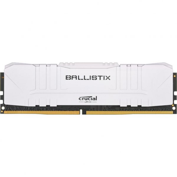 Модуль пам'яті до комп'ютера DDR4 8GB 2666 MHz Ballistix White MICRON (BL8G26C16U4W) Модуль пам'яті до комп'ютера DDR4 8GB 2666 MHz Ballistix White MICRON (BL8G26C16U4W)