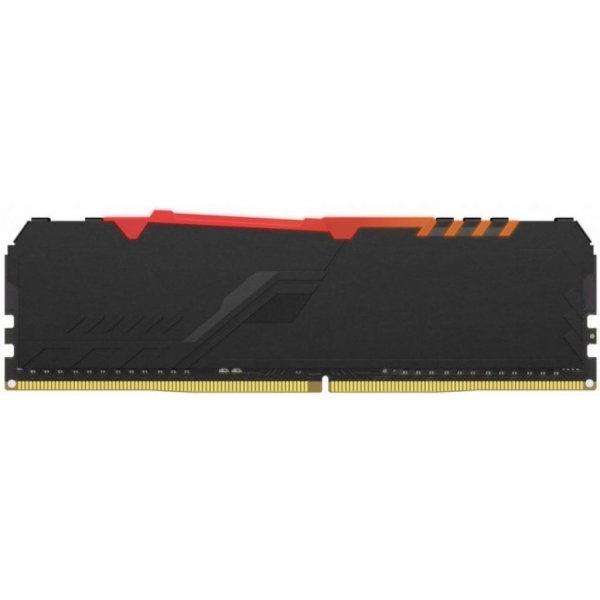 Модуль пам'яті до комп'ютера DDR4 8GB 2666 MHz HyperX Fury Black RGB Kingston (HX426C16FB3A/8) Модуль пам'яті до комп'ютера DDR4 8GB 2666 MHz HyperX Fury Black RGB Kingston (HX426C16FB3A/8)