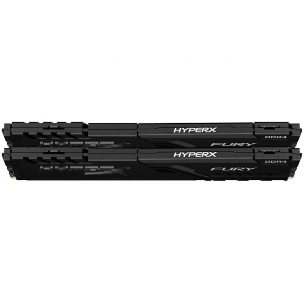 Модуль пам'яті до комп'ютера DDR4 8GB (2x4GB) 3200 MHz HyperX Fury Black Kingston (HX432C16FB3K2/8)