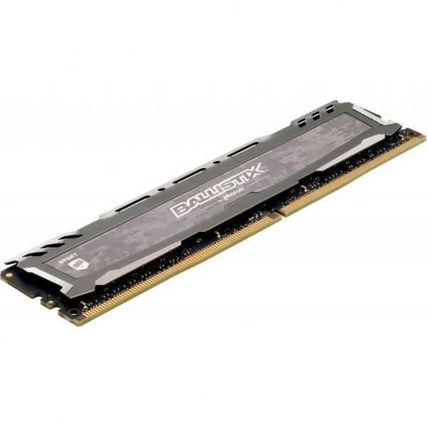 Модуль пам'яті до комп'ютера DDR4 8GB 3000 MHz Ballistix Sport LT Gray MICRON (BLS8G4D30AESBK) Модуль пам'яті до комп'ютера DDR4 8GB 3000 MHz Ballistix Sport LT Gray MICRON (BLS8G4D30AESBK)