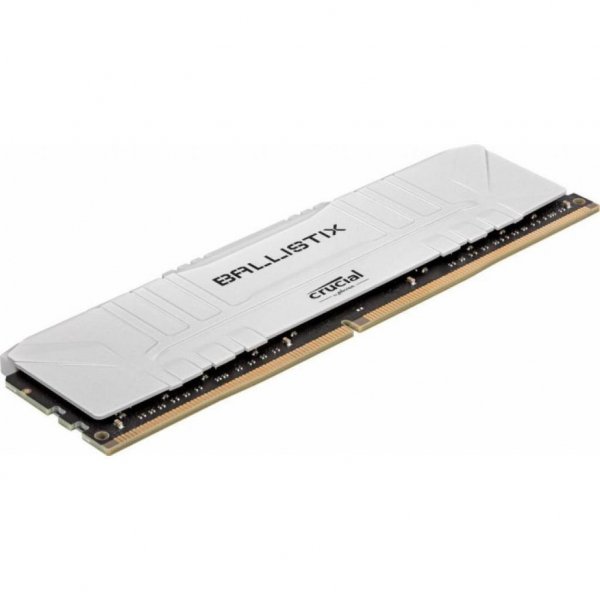Модуль пам'яті до комп'ютера DDR4 8GB 3200 MHz Ballistix White MICRON (BL8G32C16U4W)