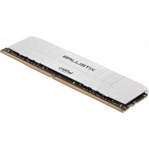 Модуль пам'яті до комп'ютера DDR4 8GB 3200 MHz Ballistix White MICRON (BL8G32C16U4W)