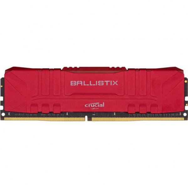 Модуль пам'яті до комп'ютера DDR4 8GB 3600 MHz Ballistix Red MICRON (BL8G36C16U4R) Модуль пам'яті до комп'ютера DDR4 8GB 3600 MHz Ballistix Red MICRON (BL8G36C16U4R)