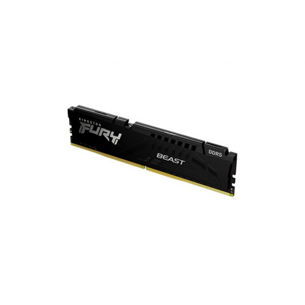 Модуль пам'яті до комп'ютера DDR5 32GB (2x16GB) 5600 MHz Beast Black Kingston Fury (ex.HyperX) (KF556C40BBK2-32)