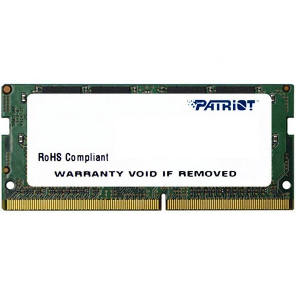 Модуль пам'яті до ноутбука DDR4 4GB 2400 MHz Patriot (PSD44G240082S)