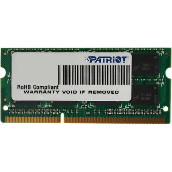 Модуль пам'яті до ноутбука SoDIMM DDR3 4GB 1600 MHz Patriot (PSD34G16002S) Модуль пам'яті до ноутбука SoDIMM DDR3 4GB 1600 MHz Patriot (PSD34G16002S)