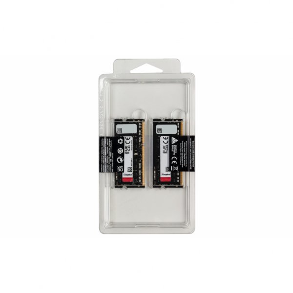 Модуль пам'яті до ноутбука SoDIMM DDR3L 16GB (2x8GB) 1866 MHz Fury Impact HyperX (Kingston Fury) (KF318LS11IBK2/16)