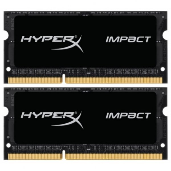 Модуль пам'яті до ноутбука SoDIMM DDR3L 16GB (2x8GB) 1866 MHz HyperX Impact Black Kingston (HX318LS11IBK2/16) Модуль пам'яті до ноутбука SoDIMM DDR3L 16GB (2x8GB) 1866 MHz HyperX Impact Black Kingston (HX318LS11IBK2/16)