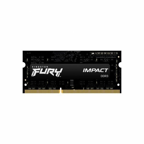 Модуль пам'яті до ноутбука SoDIMM DDR3L 4GB 1600 MHz Fury Impact HyperX (Kingston Fury) (KF316LS9IB/4)