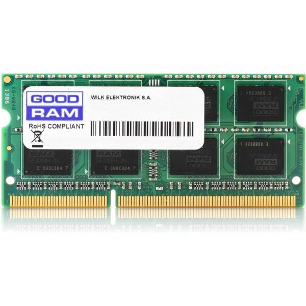 Модуль пам'яті до ноутбука SoDIMM DDR3L 4GB 1600 MHz GOODRAM (GR1600S3V64L11S/4G)