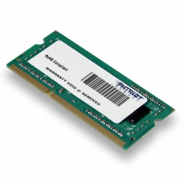 Модуль пам'яті до ноутбука SoDIMM DDR3L 4GB 1600 MHz Patriot (PSD34G1600L81S)