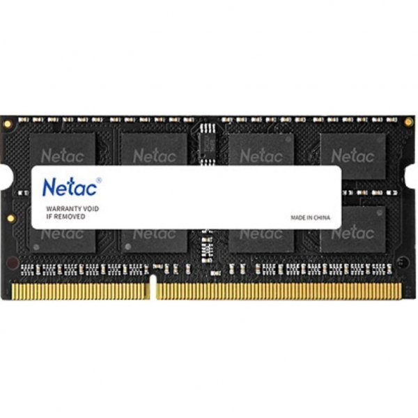 Модуль пам'яті до ноутбука SoDIMM DDR3L 8GB 1600 MHz Netac (NTBSD3N16SP-08)