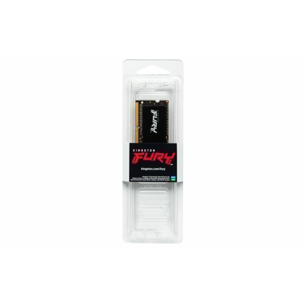 Модуль пам'яті до ноутбука SoDIMM DDR4 16GB 2933 MHz Fury Impact HyperX (Kingston Fury) (KF429S17IB1/16)