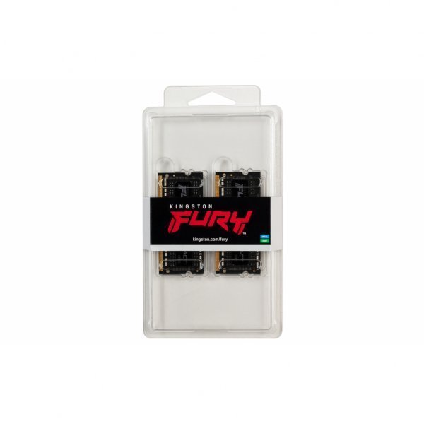 Модуль пам'яті до ноутбука SoDIMM DDR4 16GB (2x8GB) 2666 MHz Fury Impact HyperX (Kingston Fury) (KF426S15IBK2/16)