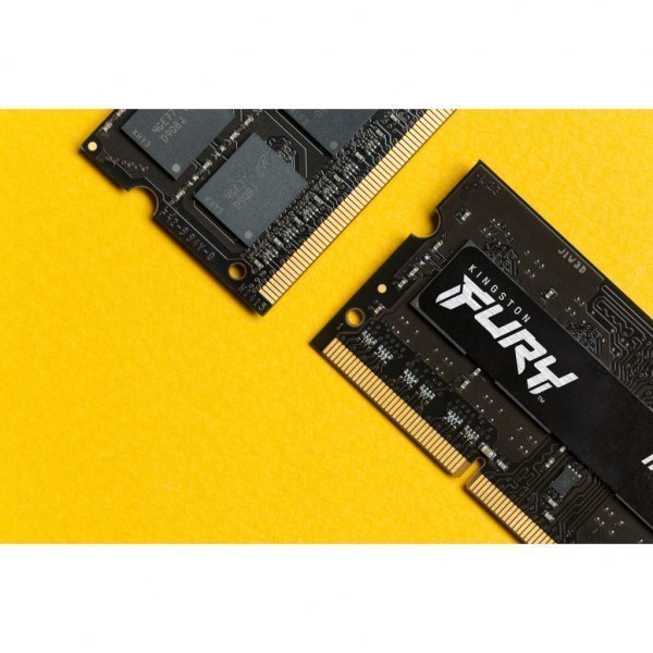 Модуль пам'яті до ноутбука SoDIMM DDR4 16GB (2x8GB) 2666 MHz Fury Impact HyperX (Kingston Fury) (KF426S15IBK2/16)