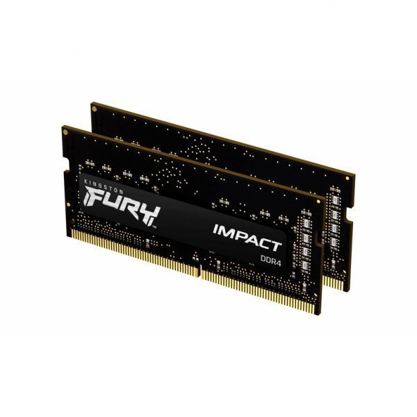 Модуль пам'яті до ноутбука SoDIMM DDR4 16GB (2x8GB) 2933 MHz Fury Impact HyperX (Kingston Fury) (KF429S17IBK2/16)